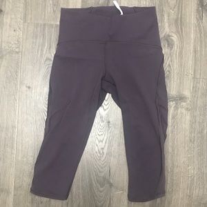 NWOT Lululemon Train Times crop legging